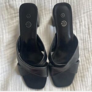 Elegant Black Women's Heels